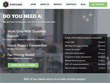 Tablet Screenshot of everycode.net